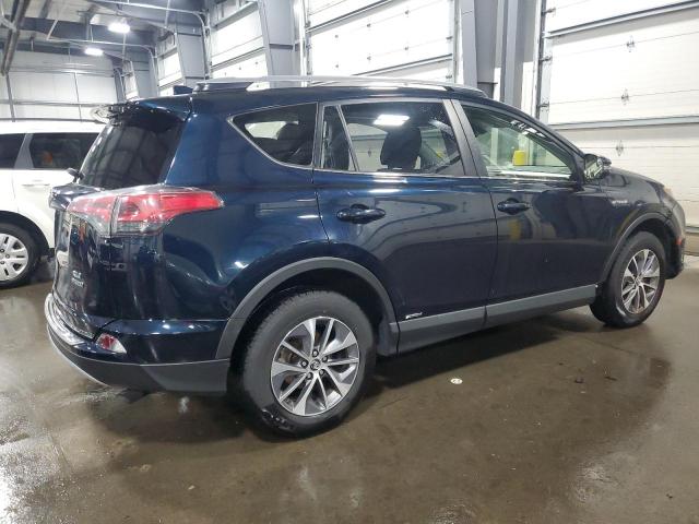 JTMRJREV6HD152947 - 2017 TOYOTA RAV4 HV LE BLUE photo 3