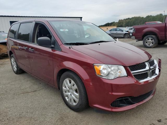 2C4RDGBG6KR527144 - 2019 DODGE GRAND CARA SE RED photo 4