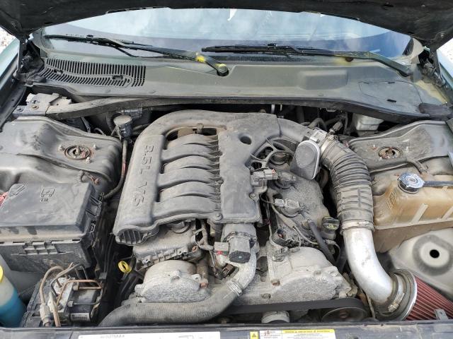 2B3KA43G78H235378 - 2008 DODGE CHARGER GREEN photo 11