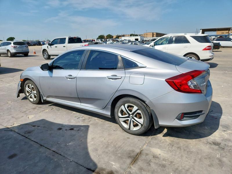 19XFC2F53JE020493 - 2018 HONDA CIVIC LX SILVER photo 2