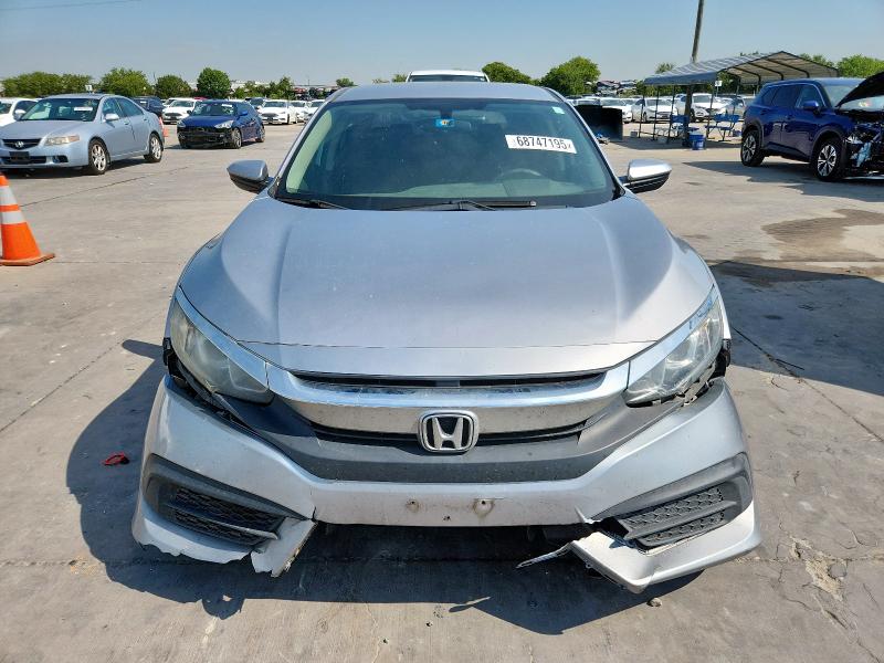 19XFC2F53JE020493 - 2018 HONDA CIVIC LX SILVER photo 5