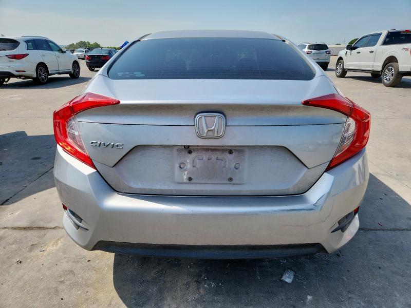 19XFC2F53JE020493 - 2018 HONDA CIVIC LX SILVER photo 6
