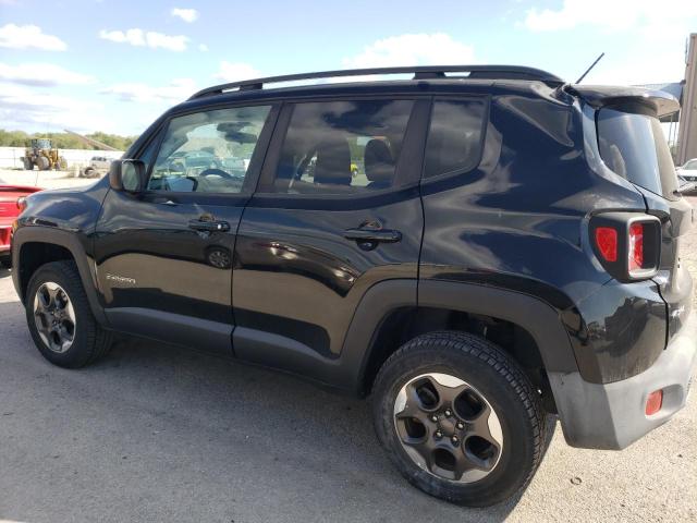 ZACCJBAB4HPG16537 - 2017 JEEP RENEGADE SPORT BLACK photo 2