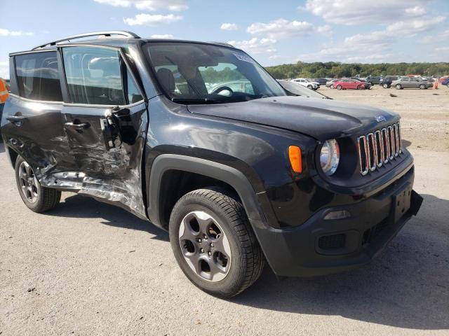 ZACCJBAB4HPG16537 - 2017 JEEP RENEGADE SPORT BLACK photo 4