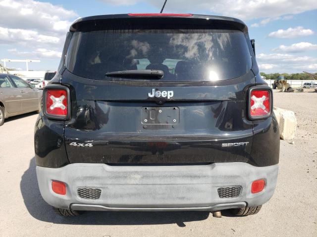 ZACCJBAB4HPG16537 - 2017 JEEP RENEGADE SPORT BLACK photo 6