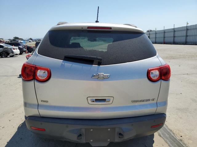1GNKVJED8BJ100220 - 2011 CHEVROLET TRAVERSE LT SILVER photo 6