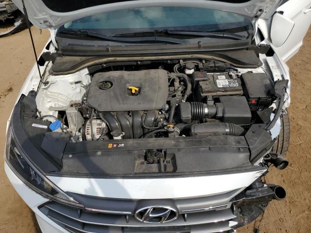 5NPD84LF5LH571010 - 2020 HYUNDAI ELANTRA SEL WHITE photo 11