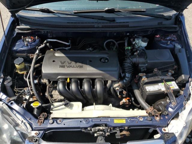 2T1BR32E35C460940 - 2005 TOYOTA COROLLA CE BLUE photo 11