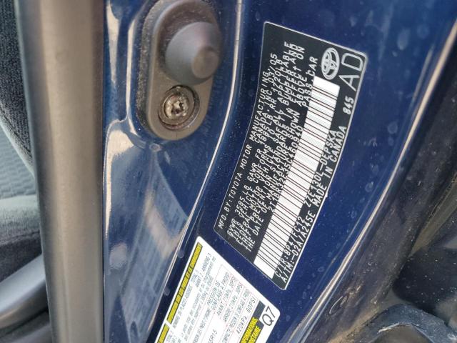 2T1BR32E35C460940 - 2005 TOYOTA COROLLA CE BLUE photo 12
