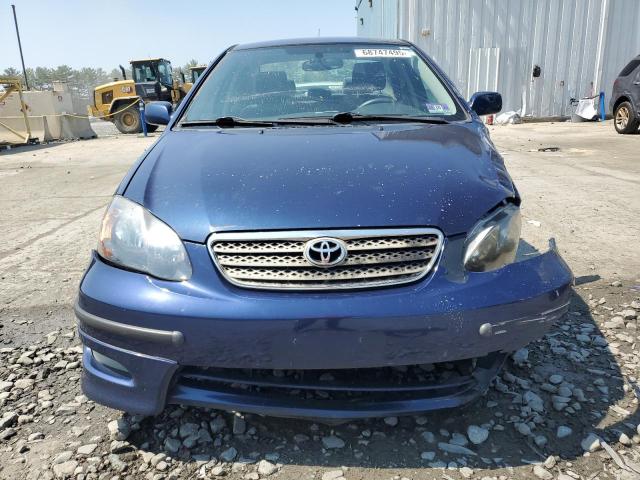 2T1BR32E35C460940 - 2005 TOYOTA COROLLA CE BLUE photo 5