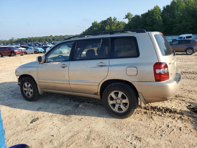 JTEGP21A940031133 - 2004 TOYOTA HIGHLANDER BASE TAN photo 2