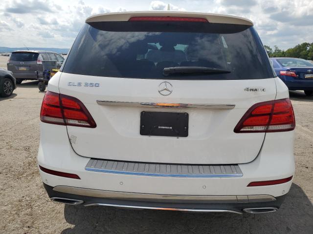 4JGDA5HB5JB127135 - 2018 MERCEDES-BENZ GLE 350 4MATIC WHITE photo 6