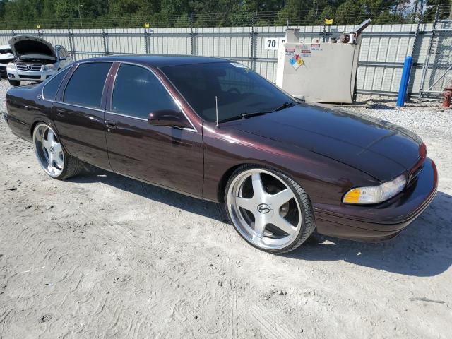 1G1BL52PXTR106942 - 1996 CHEVROLET CAPRICE / CLASSIC SS BURGUNDY photo 4