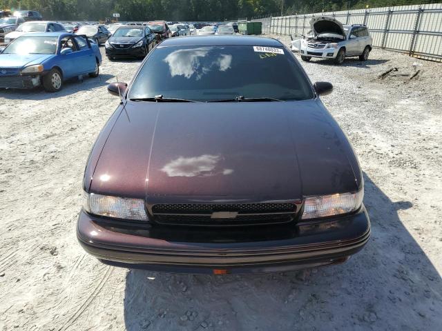 1G1BL52PXTR106942 - 1996 CHEVROLET CAPRICE / CLASSIC SS BURGUNDY photo 5