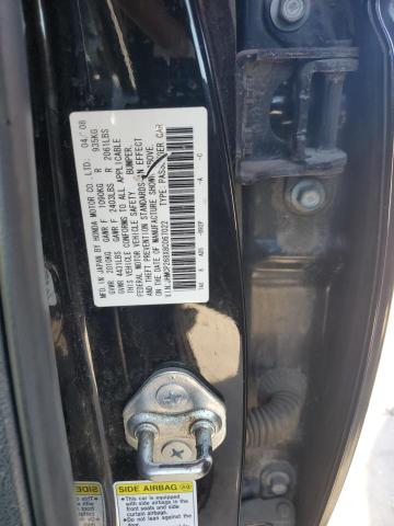 JHMCP268X8C067022 - 2008 HONDA ACCORD EXL BLACK photo 12