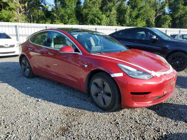 5YJ3E1EA1JF045747 - 2018 TESLA MODEL 3 Qırmızı foto 4