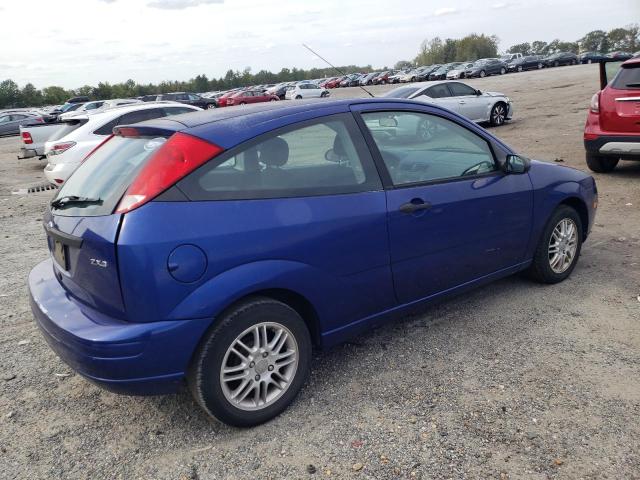 3FAHP31N95R117437 - 2005 FORD FOCUS ZX3 BLUE photo 3