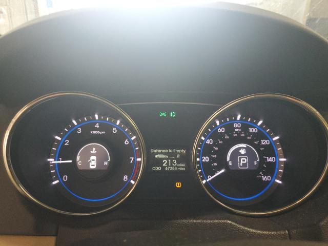 5NPEC4AC5DH516764 - 2013 HYUNDAI SONATA SE WHITE photo 9