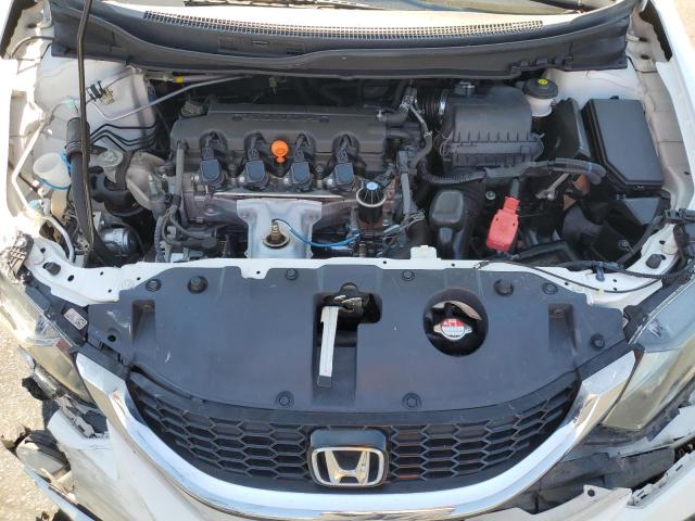 19XFB2F94FE232199 - 2015 HONDA CIVIC EXL WHITE photo 11