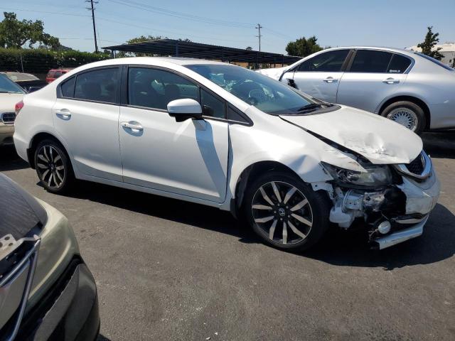 19XFB2F94FE232199 - 2015 HONDA CIVIC EXL WHITE photo 4