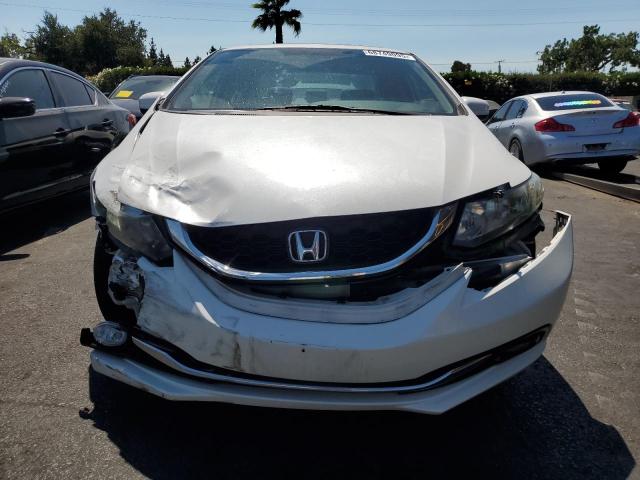 19XFB2F94FE232199 - 2015 HONDA CIVIC EXL WHITE photo 5