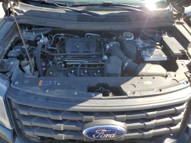 1FM5K8AR0JGC18195 - 2018 FORD EXPLORER POLICE INTERCEPTOR Negro foto 12