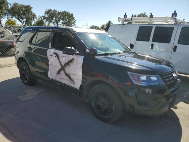 1FM5K8AR0JGC18195 - 2018 FORD EXPLORER POLICE INTERCEPTOR Negro foto 4