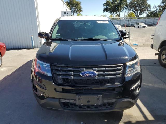 1FM5K8AR0JGC18195 - 2018 FORD EXPLORER POLICE INTERCEPTOR Negro foto 5