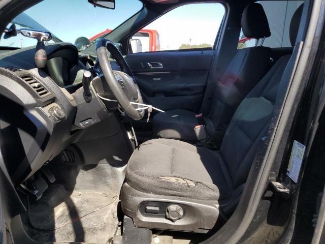 1FM5K8AR0JGC18195 - 2018 FORD EXPLORER POLICE INTERCEPTOR Negro foto 7