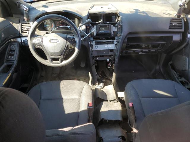 1FM5K8AR0JGC18195 - 2018 FORD EXPLORER POLICE INTERCEPTOR Negro foto 8