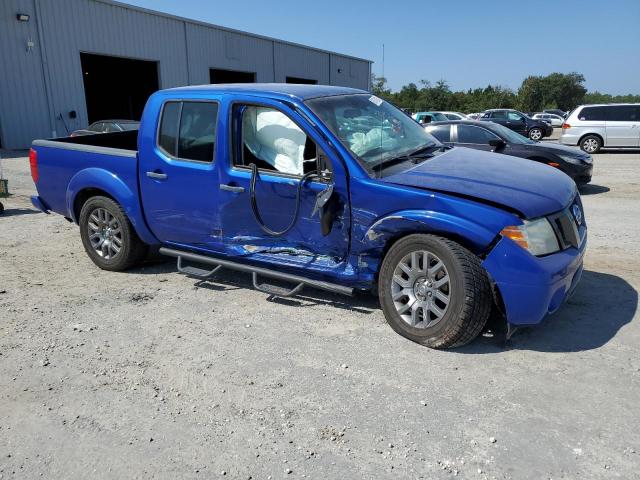 1N6AD0ERXCC437780 - 2012 NISSAN FRONTIER S BLUE photo 4