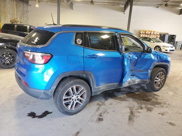 3C4NJDBB0HT692932 - 2017 JEEP COMPASS LATITUDE Көк фото 3