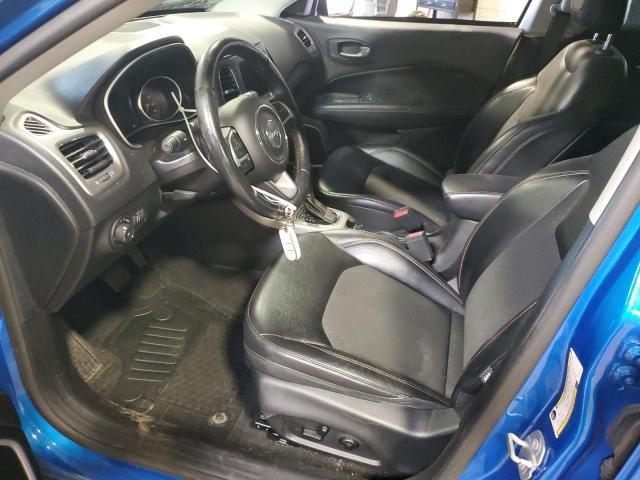 3C4NJDBB0HT692932 - 2017 JEEP COMPASS LATITUDE Көк фото 7