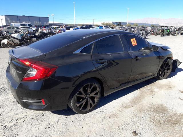 2HGFC2F89LH593689 - 2020 HONDA CIVIC SPOR BLACK photo 3