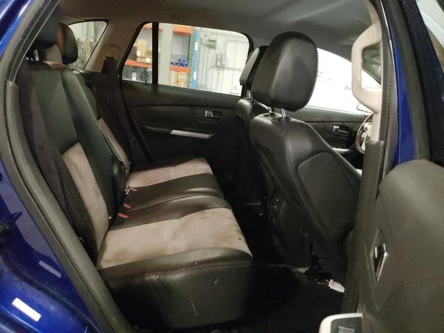 2FMDK4JC1DBC85352 - 2013 FORD EDGE SEL BLUE photo 11