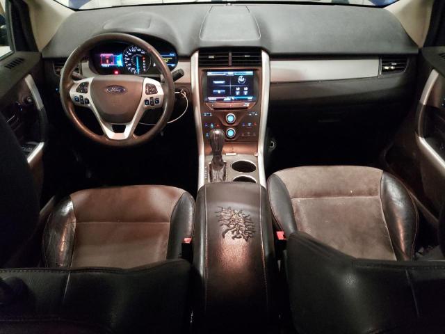 2FMDK4JC1DBC85352 - 2013 FORD EDGE SEL BLUE photo 8