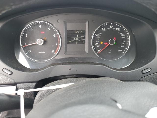 3VWDP7AJ2DM298483 - 2013 VOLKSWAGEN JETTA SE SILVER photo 9