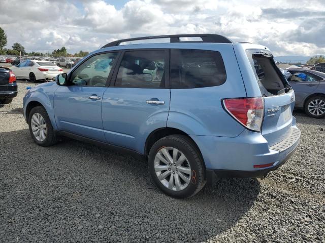 JF2SHAEC8CH437701 - 2012 SUBARU FORESTER LIMITED BLUE photo 2