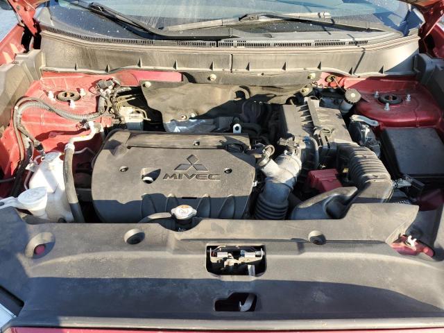 JA4AP3AU5KU034931 - 2019 MITSUBISHI OUTLANDER SPORT ES წითელი ფოტო 12