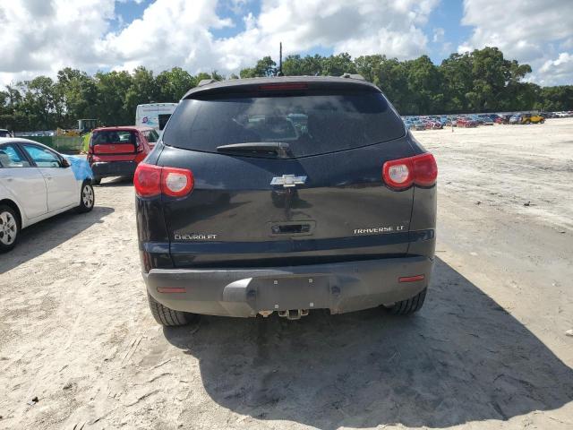 1GNER23D89S165857 - 2009 CHEVROLET TRAVERSE LT BLACK photo 6