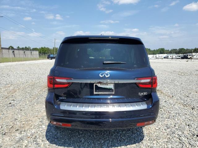 JN8AZ2AF2M9715991 - 2021 INFINITI QX80 LUXE BLUE photo 6