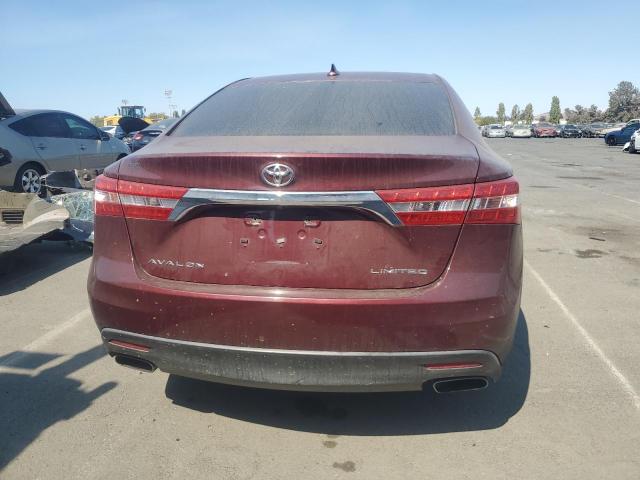 4T1BK1EB5EU131116 - 2014 TOYOTA AVALON BASE ბურგუნდია ფოტო 6