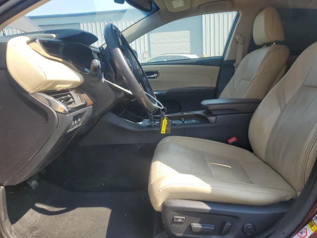 4T1BK1EB5EU131116 - 2014 TOYOTA AVALON BASE ბურგუნდია ფოტო 7