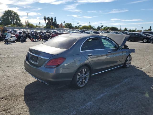 55SWF8DB1KU296507 - 2019 MERCEDES-BENZ C300 300 GRAY photo 3