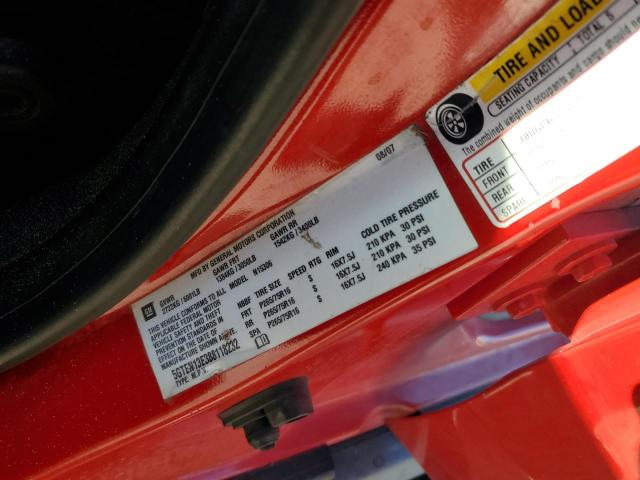 5GTEN13E388118232 - 2008 HUMMER H3 Qırmızı foto 12