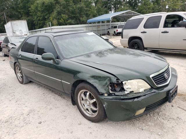 JH4KA9651YC013832 - 2000 ACURA 3.5RL GREEN photo 4