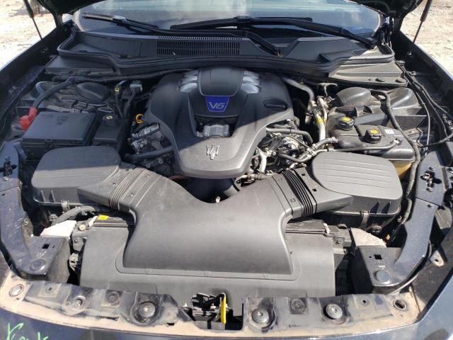 ZAM57RTA5F1144152 - 2015 MASERATI GHIBLI S BLACK photo 11