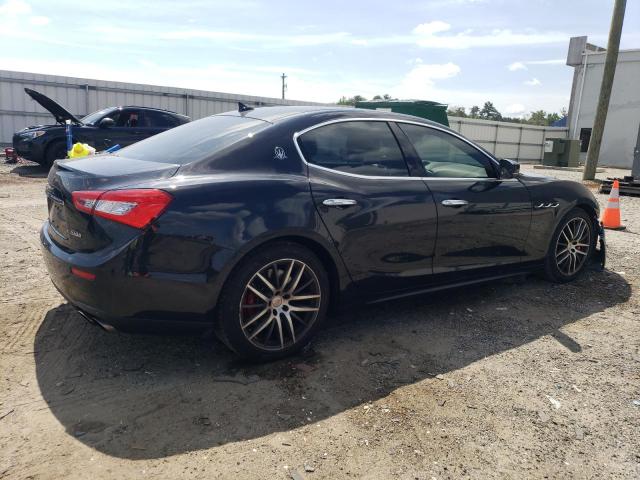 ZAM57RTA5F1144152 - 2015 MASERATI GHIBLI S BLACK photo 3