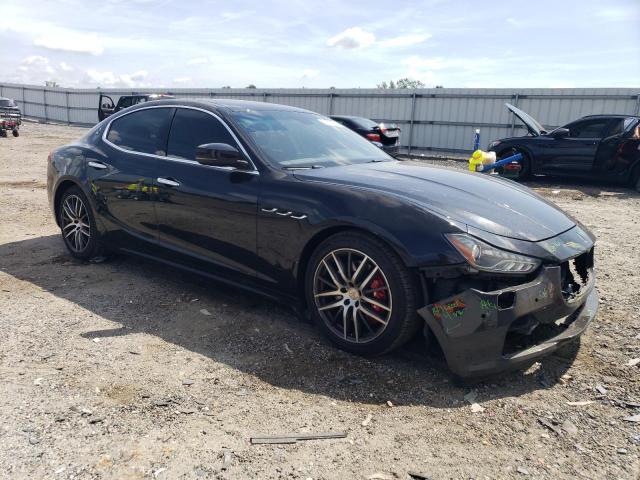 ZAM57RTA5F1144152 - 2015 MASERATI GHIBLI S BLACK photo 4