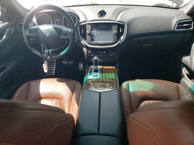 ZAM57RTA5F1144152 - 2015 MASERATI GHIBLI S BLACK photo 8